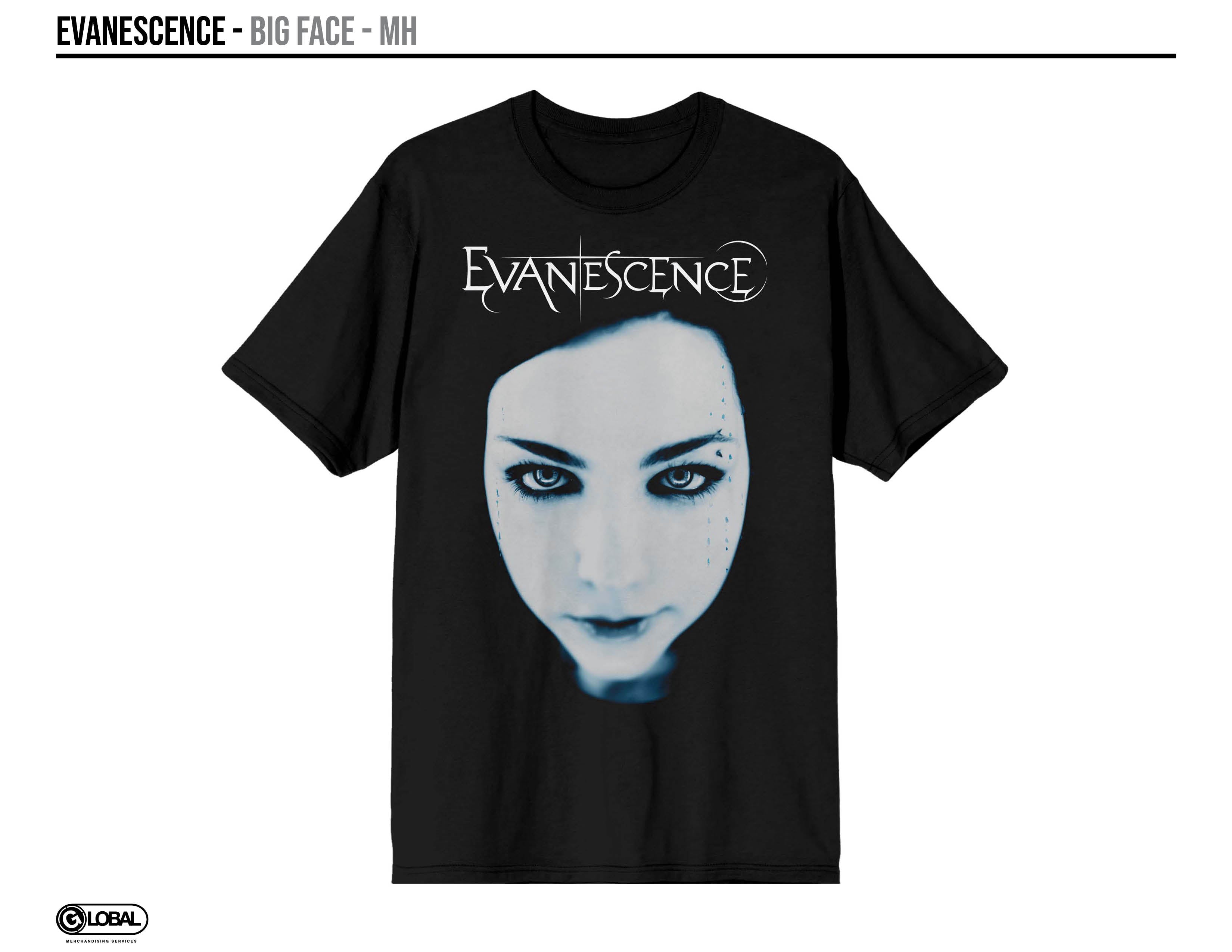 Evanescence Big Face T-Shirt